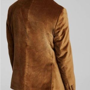 Alfani Mens Slim fit gold blazer $295 40s
